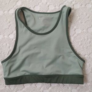 Parks Project Sports Bra Green Running Yoga Athletic Activewear XL Women